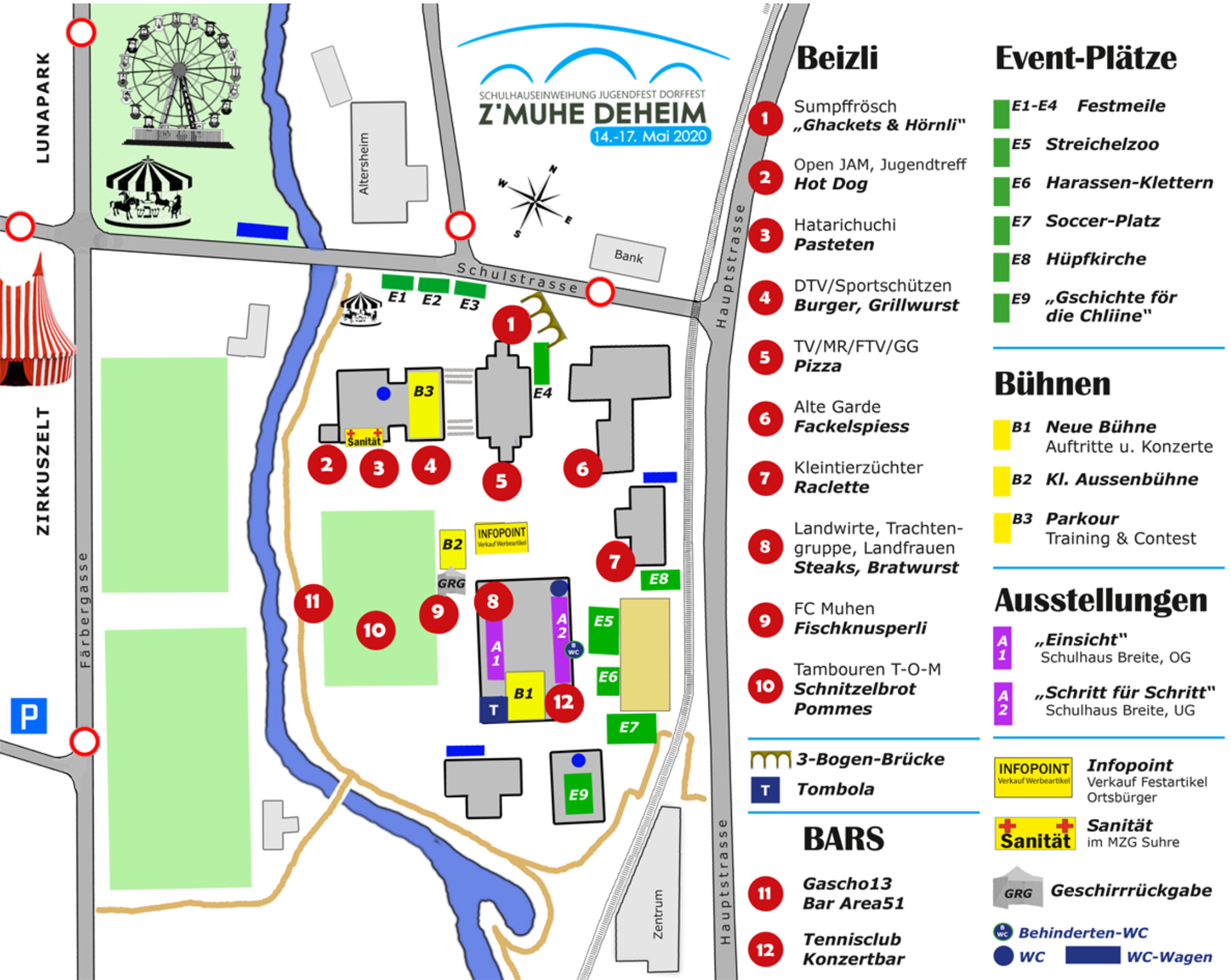 Plan Dorffest Muhen