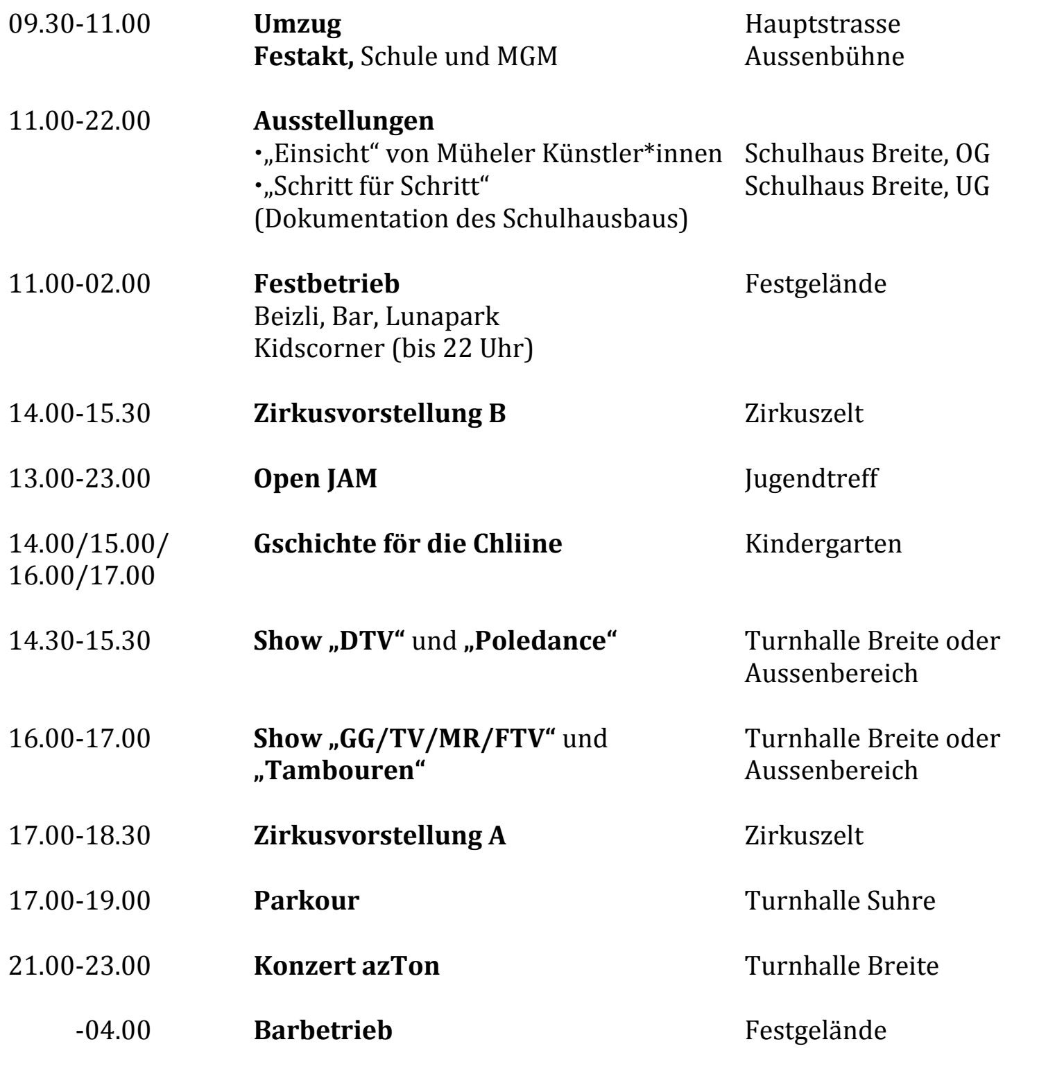 Samstag 16.05.2020